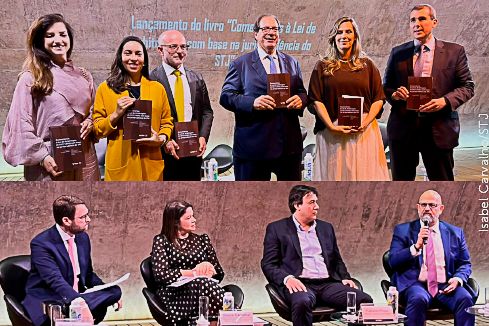Capa da notícia: Evento na FGV debate arbitragem e apresenta livro sobre jurisprudência do STJ