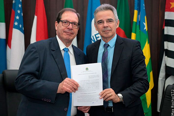 Capa da notícia: STJ e Consepre firmam acordo para reforçar a segurança de magistrados